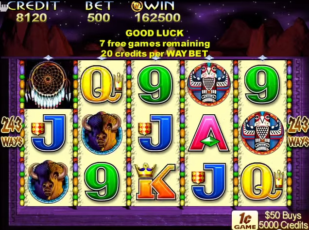 Indian dreaming slot machine software
