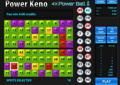 Power keno